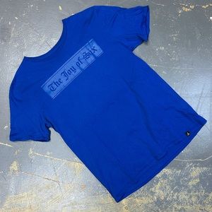 Jordan Championships The Joy of 6 Tee 844302-477 Large Blue